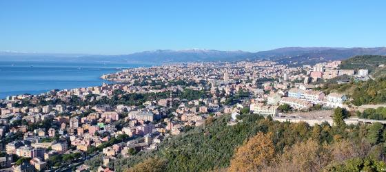 Genoa from Monte Moro
