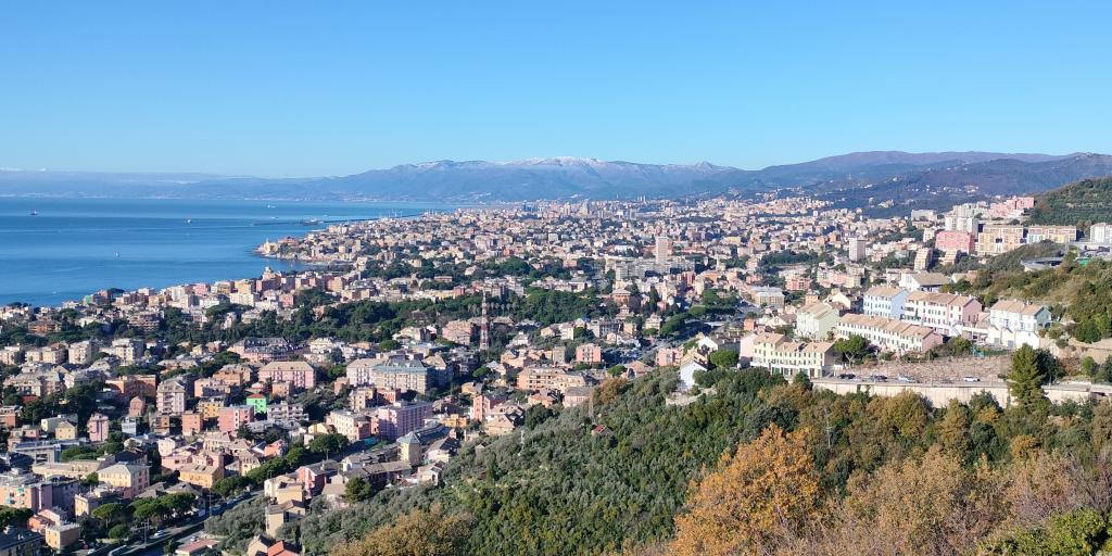 Genoa from Monte Moro